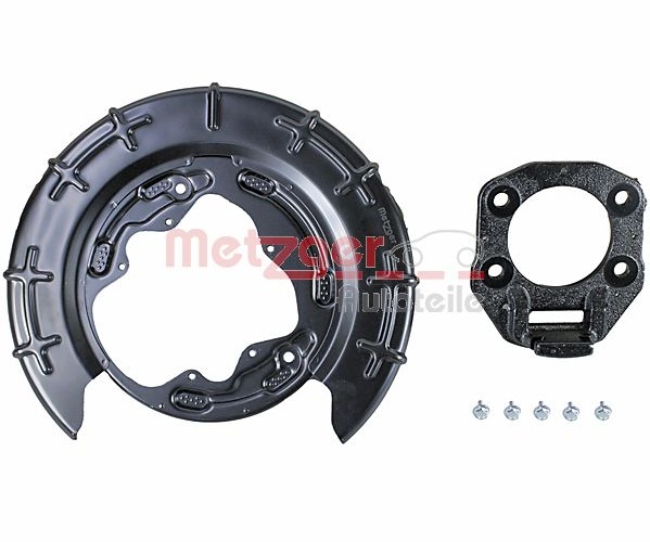 Splash Panel, brake disc - 6115121 METZGER