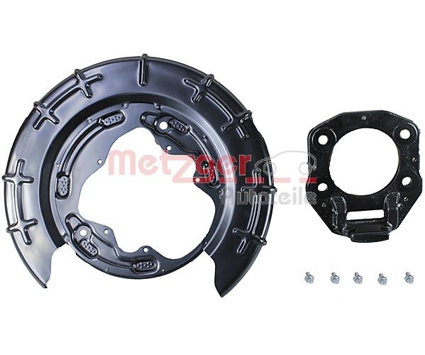 Splash Panel, brake disc - 6115122 METZGER