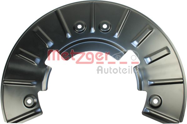 Lamiera paraspruzzi, Disco freno - 6115135 METZGER
