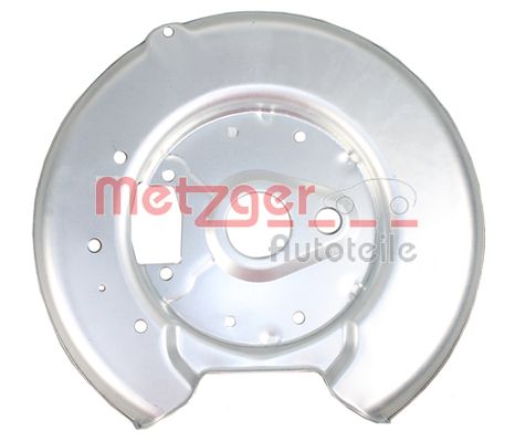 Lamiera paraspruzzi, Disco freno - 6115149 METZGER