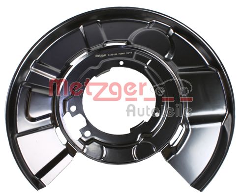 Splash Panel, brake disc - 6115156 METZGER