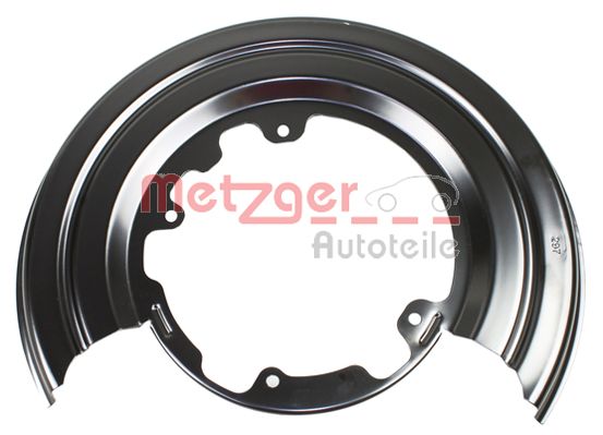 Splash Panel, brake disc - 6115157 METZGER