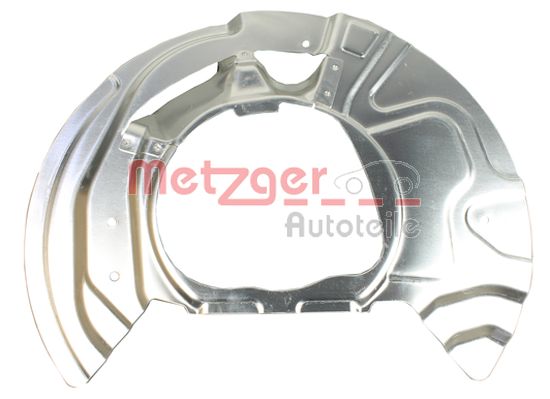 Lamiera paraspruzzi, Disco freno - 6115174 METZGER