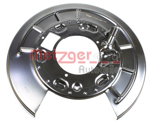 Lamiera paraspruzzi, Disco freno - 6115180 METZGER