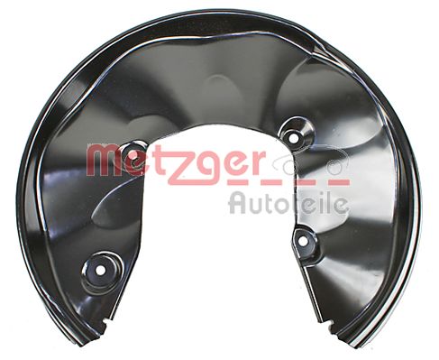 Lamiera paraspruzzi, Disco freno - 6115198 METZGER
