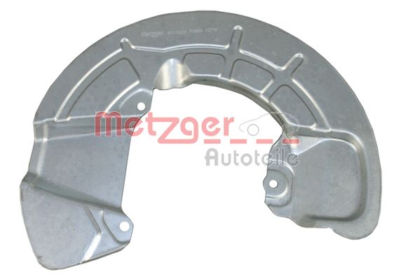 Splash Panel, brake disc - 6115223 METZGER
