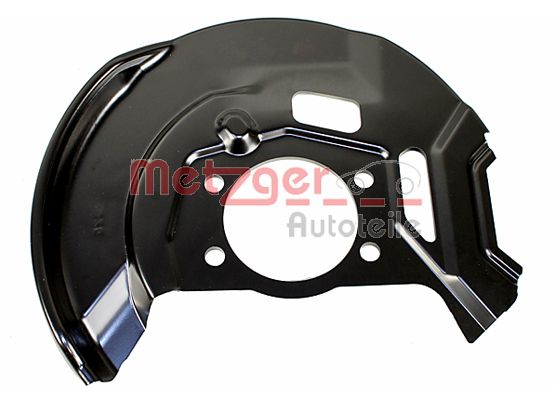 Lamiera paraspruzzi, Disco freno - 6115277 METZGER