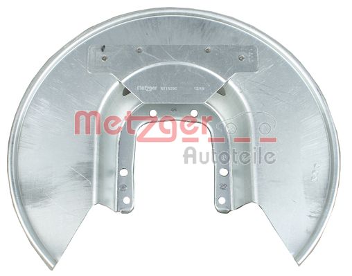 Splash Panel, brake disc - 6115290 METZGER