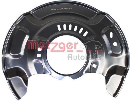 Splash Panel, brake disc - 6115293 METZGER