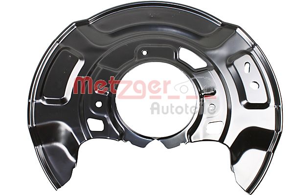 Lamiera paraspruzzi, Disco freno - 6115295 METZGER
