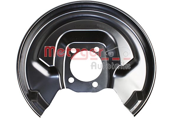 Lamiera paraspruzzi, Disco freno - 6115297 METZGER
