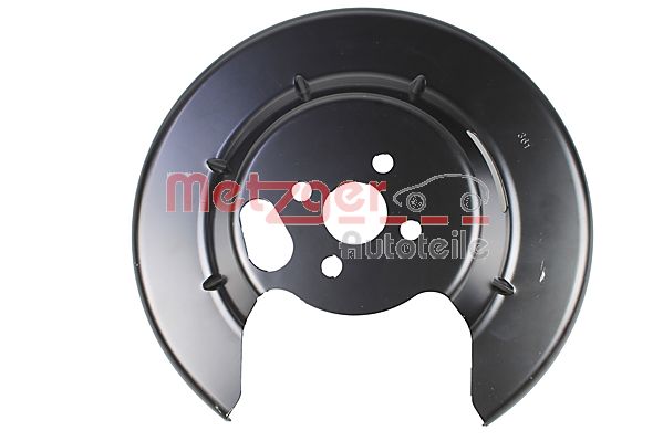Splash Panel, brake disc - 6115317 METZGER