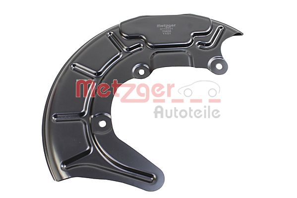 Splash Panel, brake disc - 6115331 METZGER