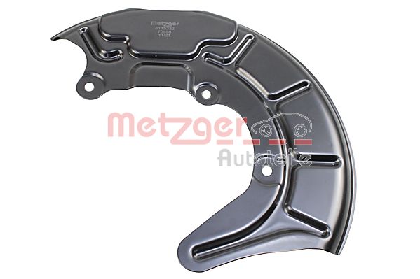 Splash Panel, brake disc - 6115332 METZGER