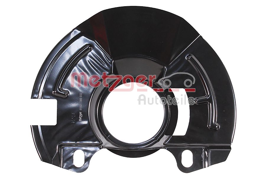Splash Panel, brake disc - 6115521 METZGER