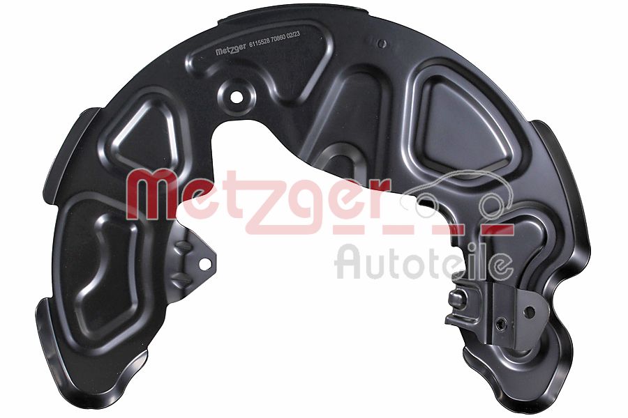Splash Panel, brake disc - 6115528 METZGER