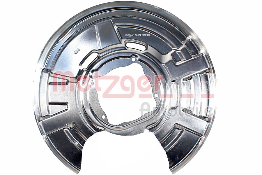 Splash Panel, brake disc - 6115534 METZGER
