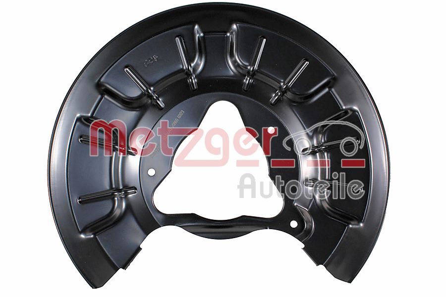 Lamiera paraspruzzi, Disco freno - 6115540 METZGER
