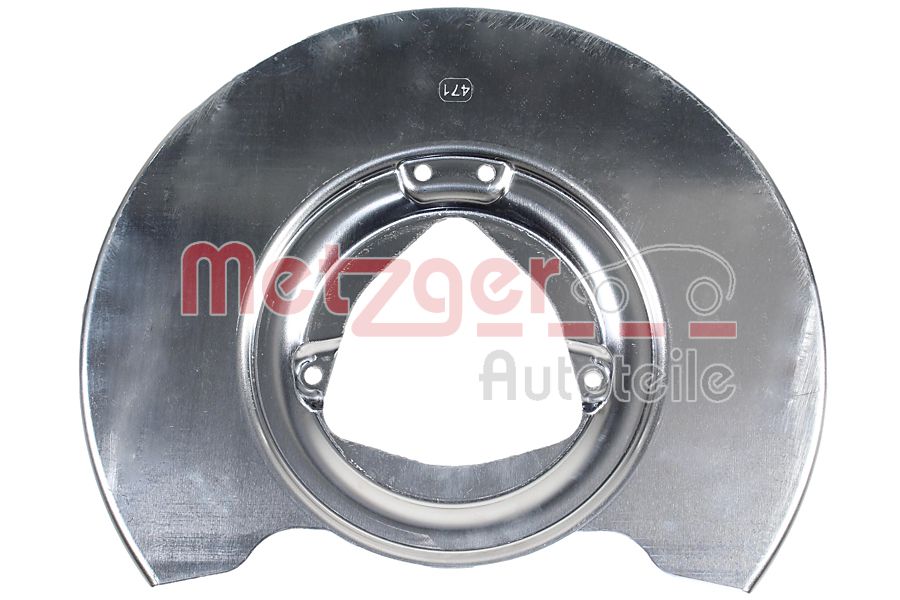 Splash Panel, brake disc - 6115563 METZGER