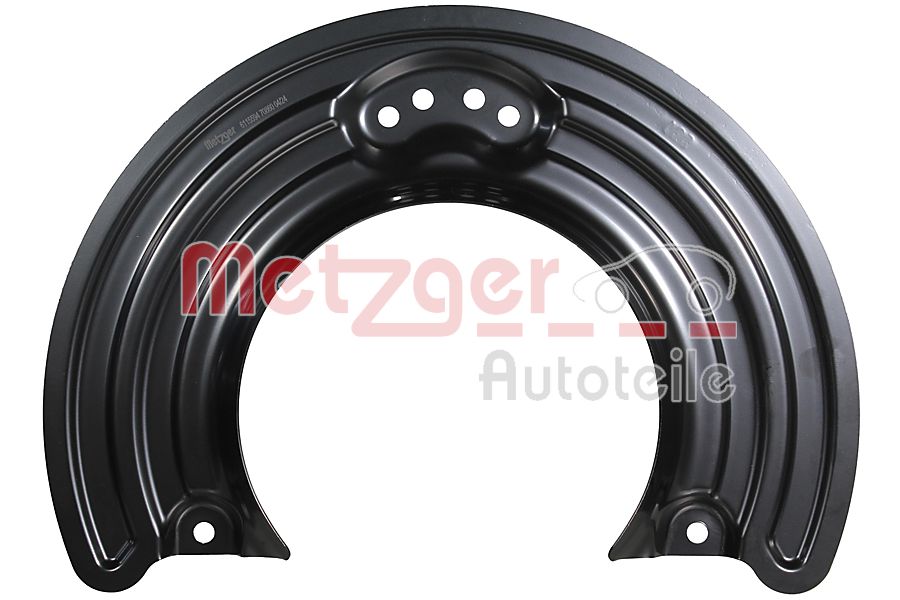 Splash Panel, brake disc - 6115594 METZGER