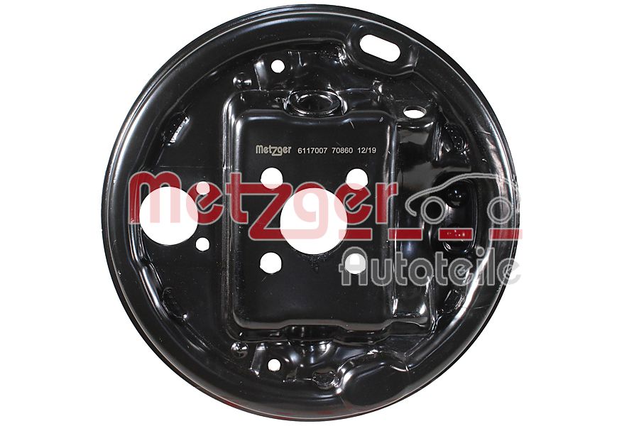 Brake Mounting Plate - 6117007 METZGER