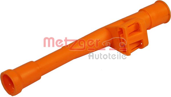 Funnel, oil dipstick - 8001035 METZGER