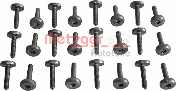 Varžtų rinkinys, automatinės pavarų dėžės tepalų vonelė - 8029027 METZGER