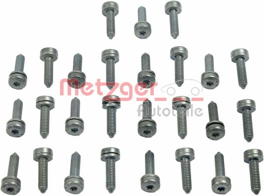 Screw Set, automatic transmission oil pan - 8029028 METZGER