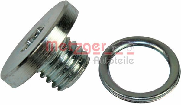 Tappo filettato, Scatola cambio - 8030026 METZGER