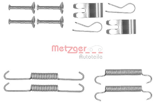 Accessory Kit, parking brake shoes - 105-0013 METZGER