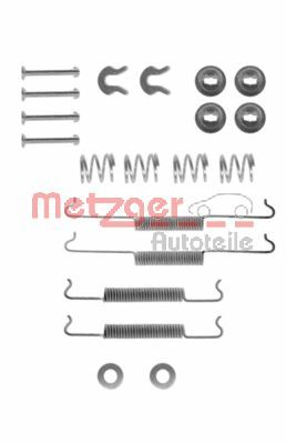 Kit accessori, Ganasce freno - 105-0522 METZGER