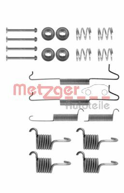 Комплектующие, тормозная колодка - 105-0649 METZGER