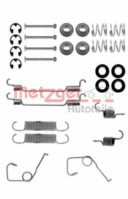 Комплектующие, тормозная колодка - 105-0705 METZGER
