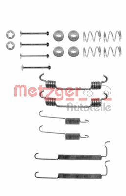 Accessory Kit, brake shoes - 105-0710 METZGER