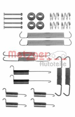 Kit accessori, Ganasce freno - 105-0712 METZGER