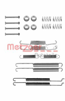 Kit accessori, Ganasce freno - 105-0726 METZGER