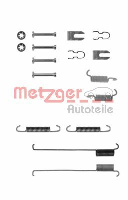 Accessory Kit, brake shoes - 105-0739 METZGER