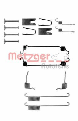 Accessory Kit, brake shoes - 105-0751 METZGER