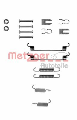 Accessory Kit, brake shoes - 105-0783 METZGER