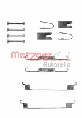 Accessory Kit, brake shoes - 105-0789 METZGER