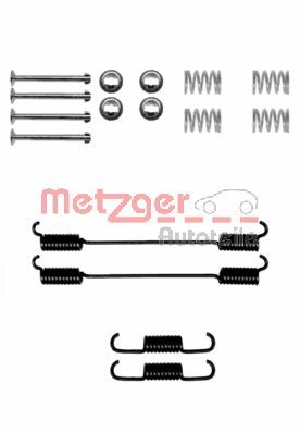 Kit accessori, Ganasce freno - 105-0796 METZGER