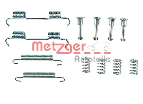 Kit accessori, Ganasce freno stazionamento - 105-0801 METZGER