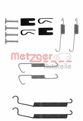 Kit accessori, Ganasce freno - 105-0805 METZGER