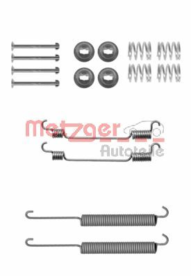 Комплектующие, тормозная колодка - 105-0806 METZGER