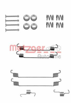 Комплектующие, тормозная колодка - 105-0820 METZGER