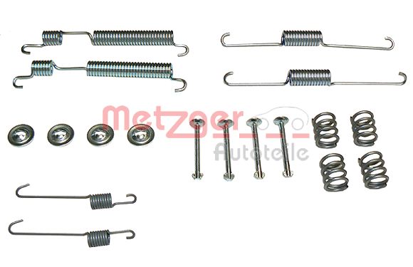Kit accessori, Ganasce freno - 105-0822 METZGER