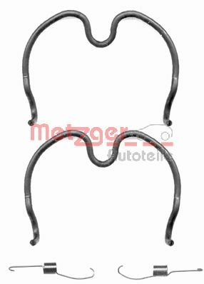 Accessory Kit, brake shoes - 105-0837 METZGER