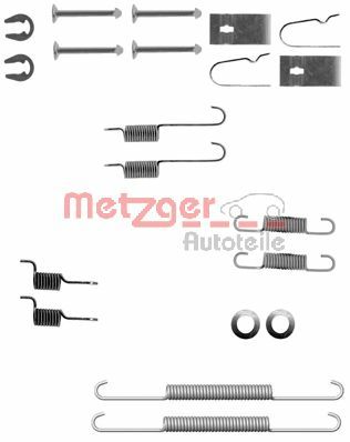 Accessory Kit, brake shoes - 105-0847 METZGER