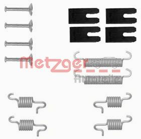 Accessory Kit, parking brake shoes - 105-0850 METZGER