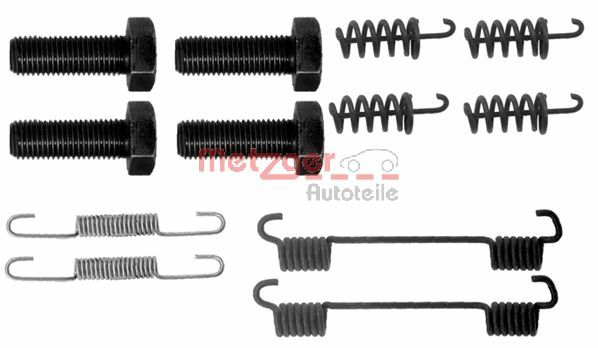 Accessory Kit, parking brake shoes - 105-0865 METZGER